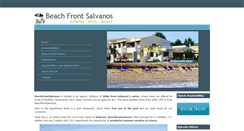 Desktop Screenshot of beachfrontsalvanos.com