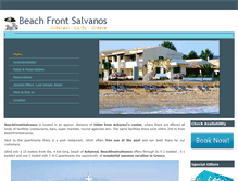 Tablet Screenshot of beachfrontsalvanos.com